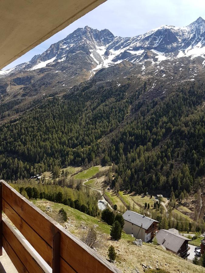 Le Panorama - Appartement 54 A Arolla Face Aux Montagnes A 150M Des Pistes Evolène Eksteriør bilde