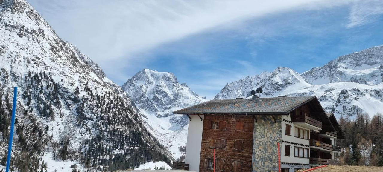 Le Panorama - Appartement 54 A Arolla Face Aux Montagnes A 150M Des Pistes Evolène Eksteriør bilde