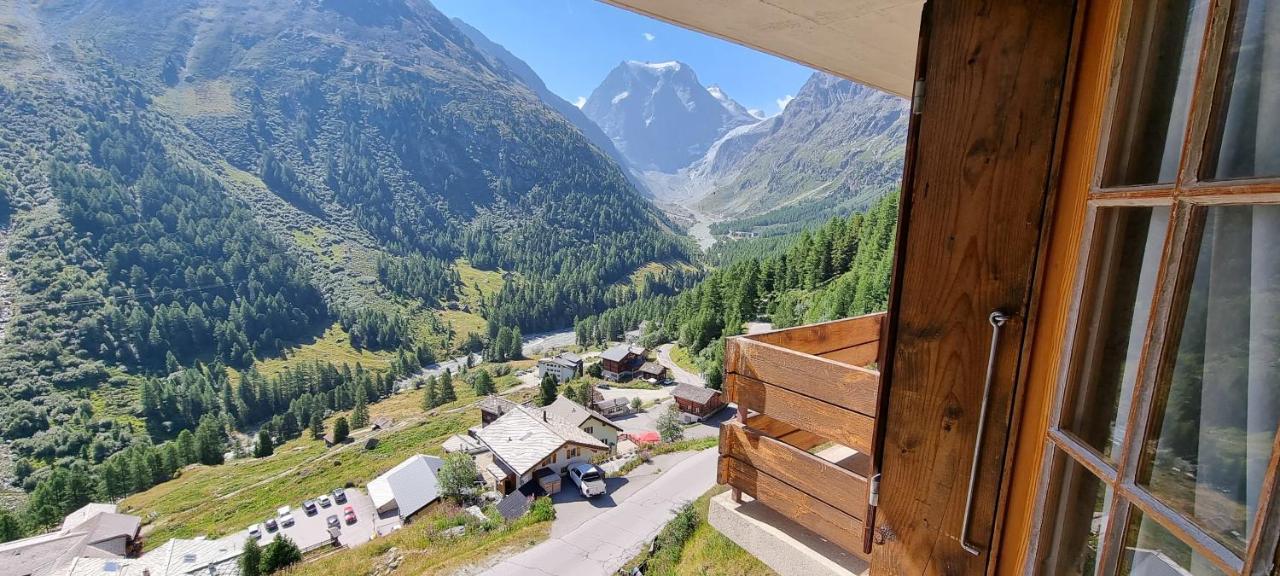 Le Panorama - Appartement 54 A Arolla Face Aux Montagnes A 150M Des Pistes Evolène Eksteriør bilde