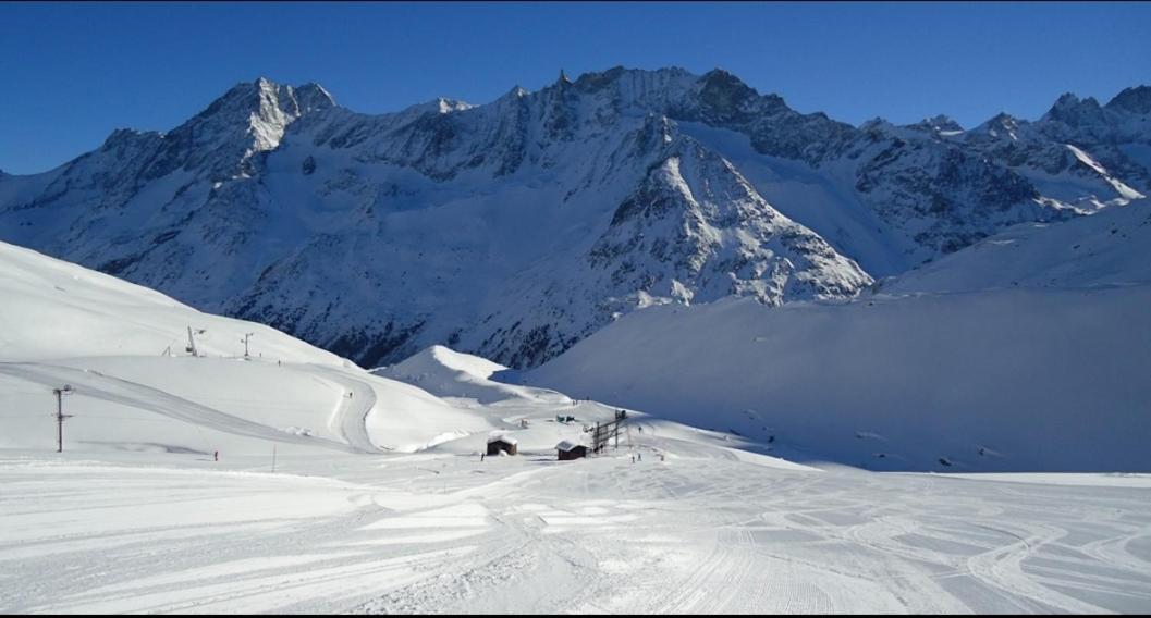 Le Panorama - Appartement 54 A Arolla Face Aux Montagnes A 150M Des Pistes Evolène Eksteriør bilde