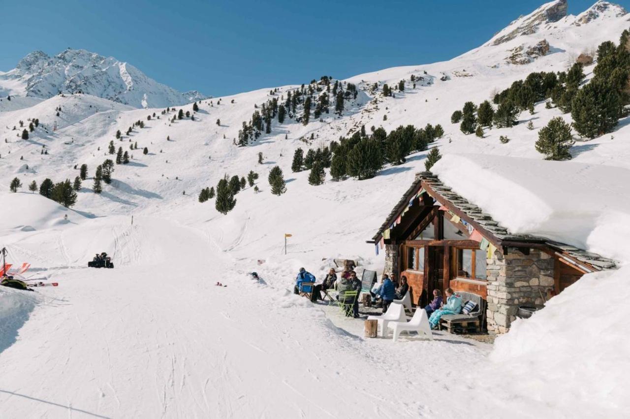 Le Panorama - Appartement 54 A Arolla Face Aux Montagnes A 150M Des Pistes Evolène Eksteriør bilde