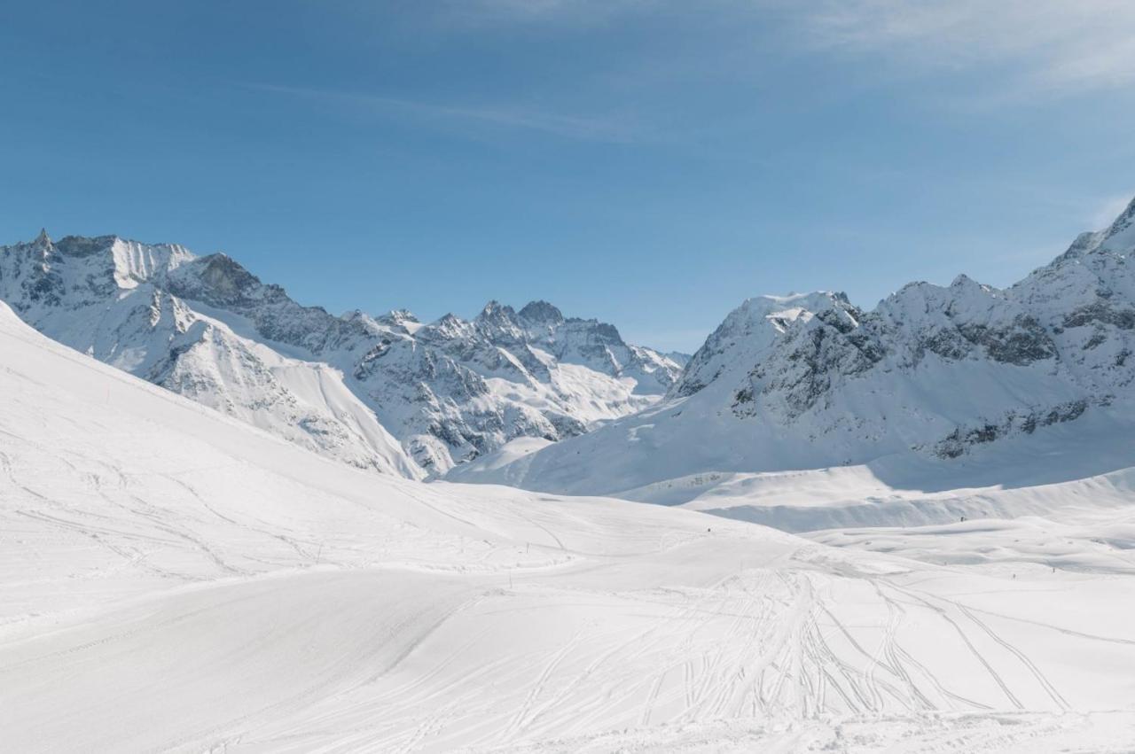 Le Panorama - Appartement 54 A Arolla Face Aux Montagnes A 150M Des Pistes Evolène Eksteriør bilde