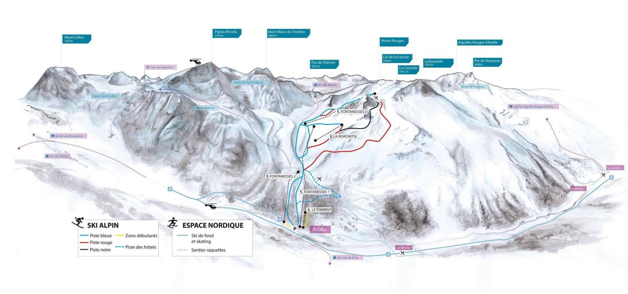 Le Panorama - Appartement 54 A Arolla Face Aux Montagnes A 150M Des Pistes Evolène Eksteriør bilde
